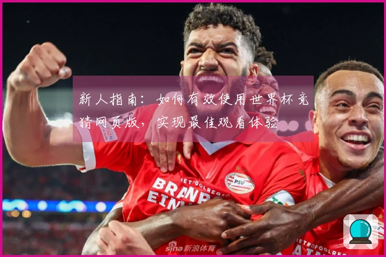 新人指南：如何有效使用世界杯竞猜网页版，实现最佳观看体验